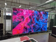Рекламировать дисплей приведенный безшовной стены СИД экрана 500x1000 500x500mm заднего этапа арендной видео- крытый на открытом воздухе