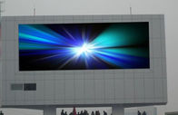 На открытом воздухе большой экран приведенный IP65 полного цвета P10, водоустойчивый размер приведенный шкафа 960mm x 960mm дисплея