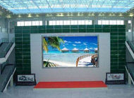 Экран приведенный 3840Hz HD крытый арендный шкафы заливки формы 5000mm x 500mm алюминиевые