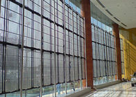 Экрана СИД полного цвета P3.91-7.82 моды торгового центра ненесущая стена прозрачного стеклянная с ярким и ясным влиянием