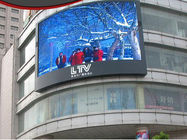 Outside curved LED display module 4.81mm pixel pitch 500x500mm cabinet