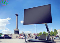 Экран дисплея приведенный на открытом воздухе рекламы культуры квадратный, афиша приведенная подписывает П65