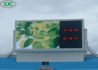 Футбол резвится полный цвет привел экран приведенный табло на открытом воздухе рекламы знаков