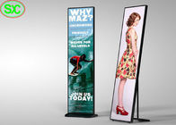 Пол стоя дисплей П2.5 ультра тонкое ХД плаката СИД цифров для рекламировать