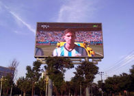 На открытом воздухе шкаф утюга большого экрана ХД футбола ИП65 дисплея СИД П10 стадиона полного цвета