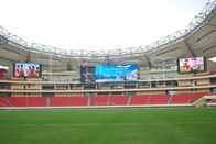 Периметр футбольного стадиона привел модуль СИД экранного дисплея П5 П6 П8 П10 рекламируя на открытом воздухе большой экранный дисплей приведенный