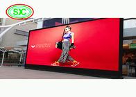 На открытом воздухе арендный тангаж приведенный 6мм пиксела стеллажей для выставки товаров с высокой яркостью