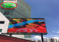 Экран СИД p 6 высокой яркости на открытом воздухе установил на стене для рекламировать