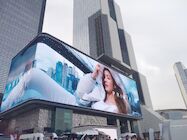 Видео- экран дисплея приведенный рекламой, афиша большой на открытом воздухе рекламы СИД видео-