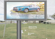 Афиша приведенная объявления экрана P6 P8 P10 высокой яркости на открытом воздухе рекламируя установленная зданием