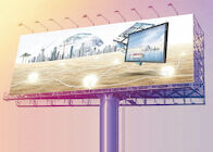 Афиша приведенная рекламируя на открытом воздухе высококачественный видео- экран настенного дисплея P8