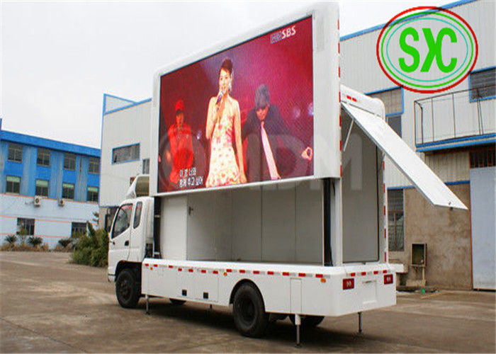 Внешняя тележка рекламируя экраны СИД для празднеств/OEM выставок мотора