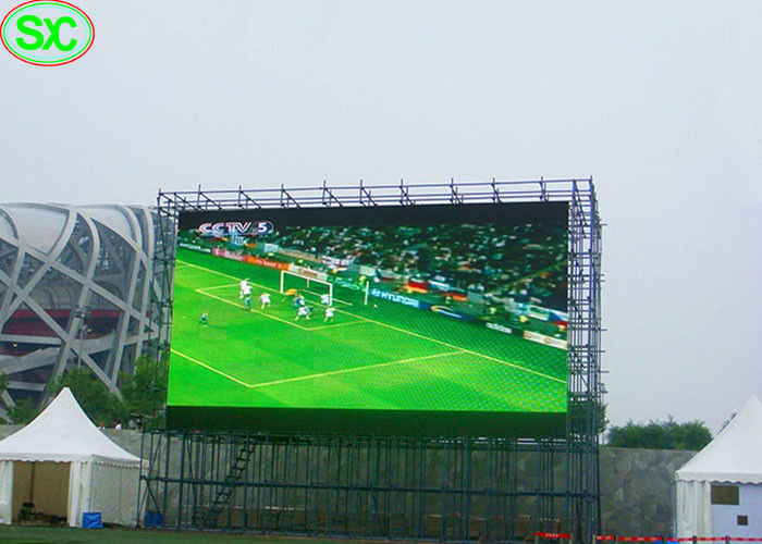 На открытом воздухе гигантский дисплей СИД бейсбольного стадиона П6 5 лет гарантии, дисплей спорт приведенный