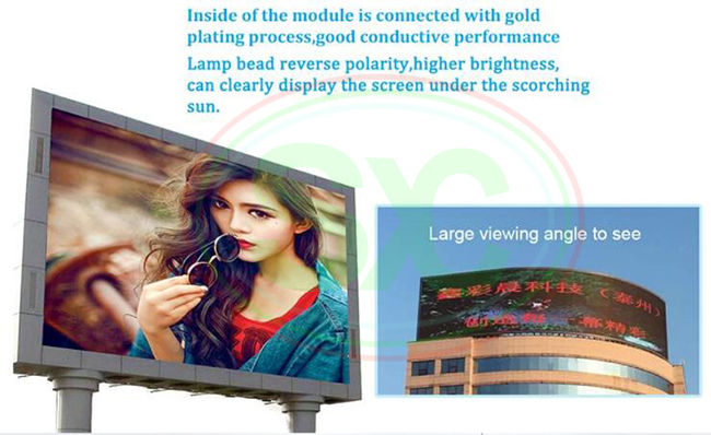 Яркость Ниц экранов дисплея П8 5000-10000 на открытом воздухе рекламы цифров