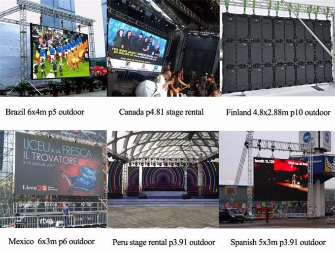 Изготовляя дисплей приведенный СИД P3/P3.91 scree фона этапа Indoor/на открытом воздухе арендный для этапа/концерта/событий/конкуренции