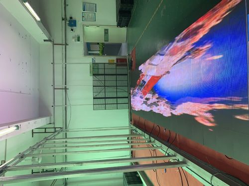 Последние новости компании о Пол P3.91 500x1000mm СИД SCXK