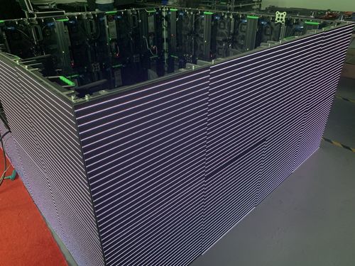 Последние новости компании о Куб шкафов P2.604 крытый 500x500mm