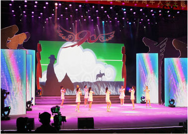 HD Full Color P4 Curved Large Led Video Wall Indoor Led Display Прокат экранов