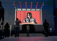 панель приведенная 10мм 1Р1Г1Б занавеса знака полного цвета на открытом воздухе видео- для реклам