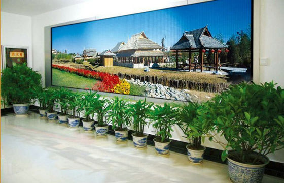 Гибкий крытый дисплей СИД полного цвета, дисплей занавеса СМД облегченный приведенный П4