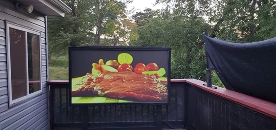 90 refreshrate установки 3840 степени афиша на открытом воздухе фиксированного водоустойчивая IP65 рекламируя P10 привела видео экранного дисплея