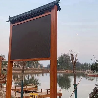 Хорошая цена Цвет на открытом воздухе фиксированного шкафа утюга дисплея СИД P10 960x960 водоустойчивого полный онлайн
