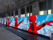 Фиксированный крытый экран дисплея СИД P3 576x576mm большой для аэропорта магазина студии