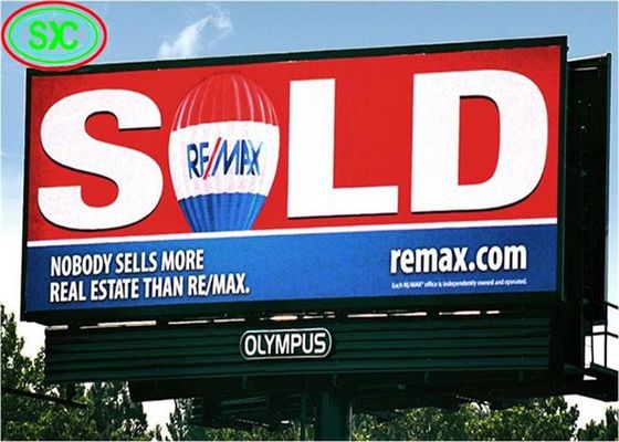 Экраны дисплея приведенные Multi цвета P10 большие на открытом воздухе делают афишу водостойким IP65