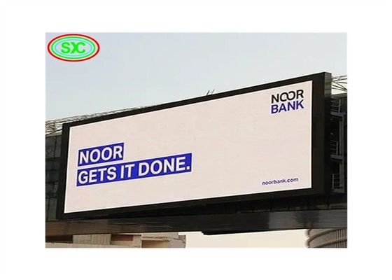 Дисплей СИД дистанционного управления P6 на открытом воздухе RGB для рекламы с электропитанием Meanwell