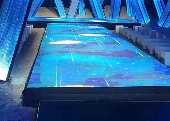 Китай SMD3535 Sound Active Dj Led Disco Dance Floor Теплые белые панели
