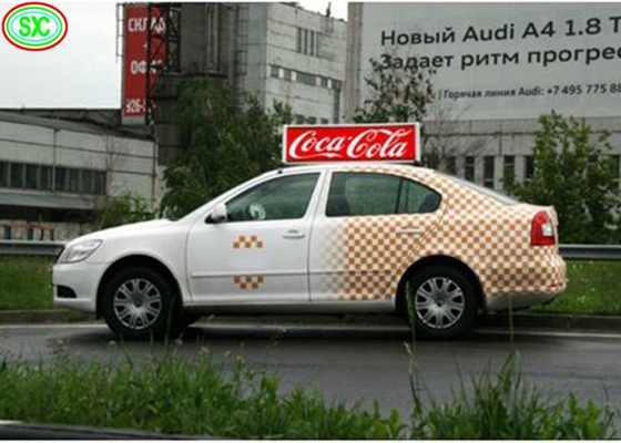 наружный полноцветный P5 автомобильный светодиодный дисплей светодиодного видеодисплея с алюминиевым шкафом