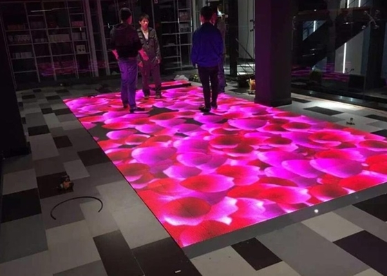 Китай SMD3535 Sound Active Dj Led Disco Dance Floor Теплые белые панели