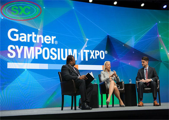 Стабильный и долговечный 100 000 часов MTBF для внутреннего цветного светодиодного дисплея с частотой обновления 1920 Гц