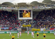 Дисплей приведенный полного цвета экрана СМД ИП65 СИД определения стадиона П8мм высокий на открытом воздухе