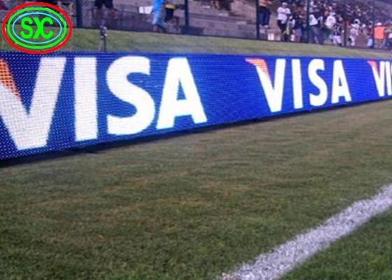 Стадион видео-дисплея СИД периметра спорта П6 привел табло водоустойчивое