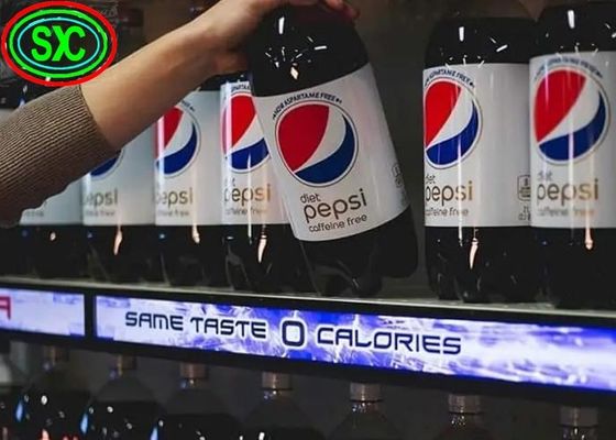 P1.875 COB Полочный светодиодный экран 900x60 мм 800 кд/кв.м для розничной торговли