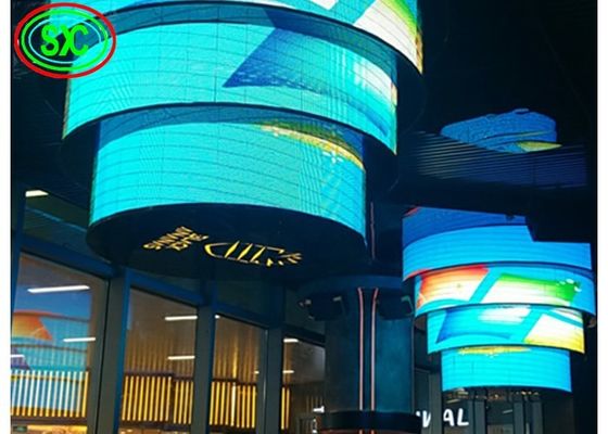 Хорошая цена P4.81 Внешний гибкий светодиодный литой алюминиевый корпус SMD2525 1R1G1B 5000 нит яркость онлайн
