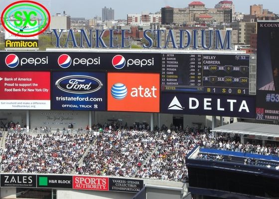 P5 наружный светодиодный дисплей 5 мм пиксельной высоты IP65 водонепроницаемый экраны стадиона