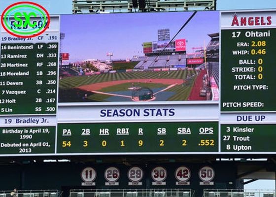 P10 Светодиодный экран для периметра стадиона (для рекламы) для баскетбола, футбола, литья под давлением