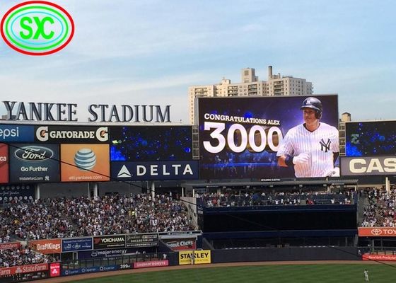 P10 SMD Уличный Стадионный Светодиодный Дисплей, шаг 10 мм, IP65, водонепроницаемый