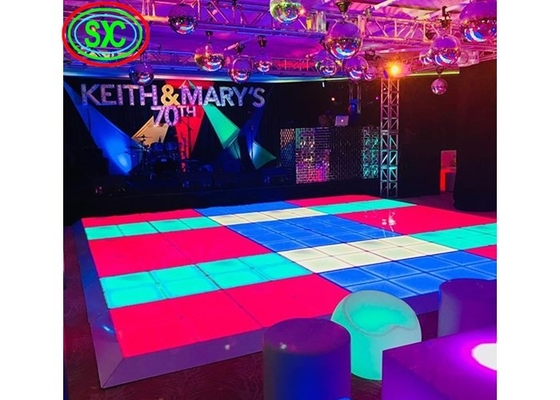 Китай SMD3535 Sound Active Dj Led Disco Dance Floor Теплые белые панели