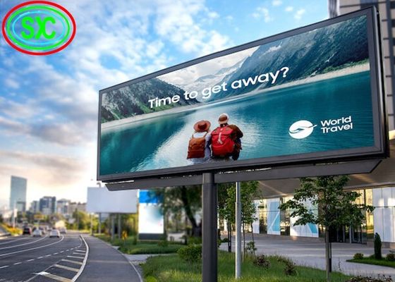 P8 LED Billboard 8mm Pixel Pitch IP65 водонепроницаемость 7000cd/m2 Яркость