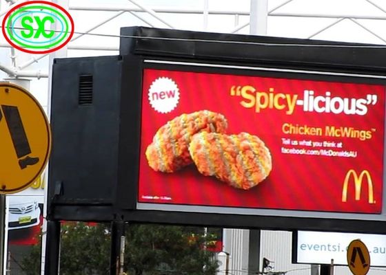 P8 LED Billboard 8mm Pixel Pitch IP65 водонепроницаемость 7000cd/m2 Яркость