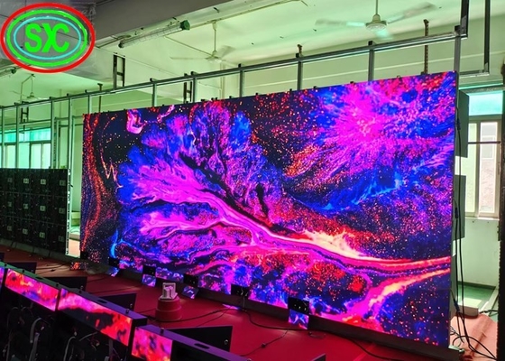320*160mm Led Module GOB LED Display с размером шкафа 640*640MM и высокой яркостью 1500 бит