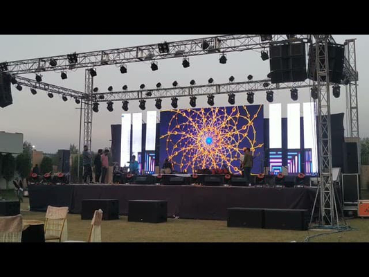 P3 Stage LED Rental Screen 111111 пунктов / квадратный метр Внутренний полный цвет 3 года гарантии