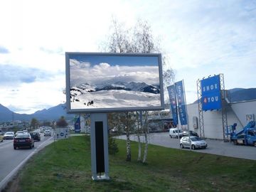 Рекламные щиты с большим светодиодным экраном P6 для наружного использования с 3-летней гарантией