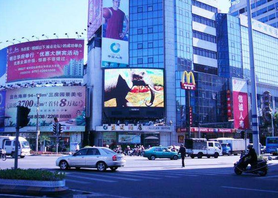 Хорошая цена Billboard IP65 SMD Digital P10 наружные светодиодные экраны 960мм х 960мм размер шкафа наружной полноцветный светодиодный дисплей онлайн