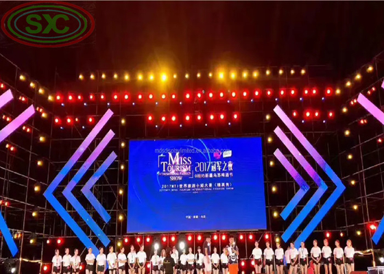 RGB LED Визуализатор Размер панели LED 500 * 500 мм Размер и 10000 часов дисплея Жизненный цикл