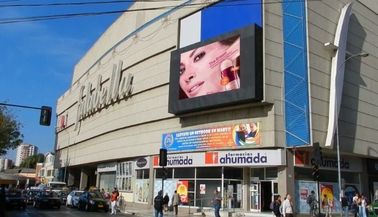 P10 Полноцветный наружный светодиодный дисплей Экран цифровые рекламные щиты торговый центр