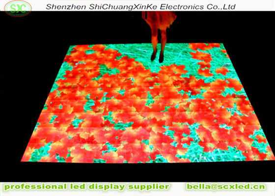 Хорошая цена HD Full Color LED Dance Floor P6.25 Индукционный электронный видеодисплей интерактивный танцевальный двор онлайн